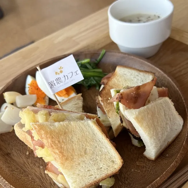 濵農カフェの商品一覧 かぶづくしプレート