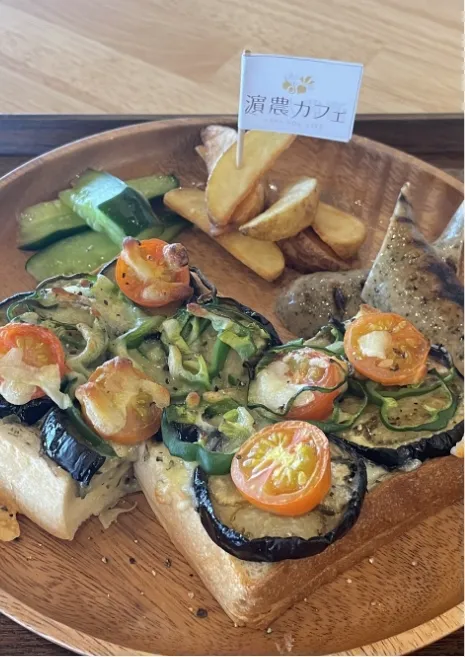 濵農カフェの季節のメニュー